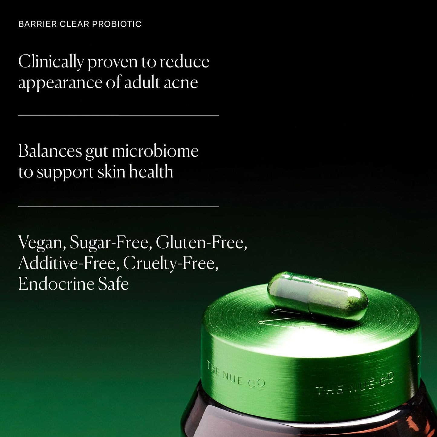 Barrier Clear Probiotic single The Nue Co.