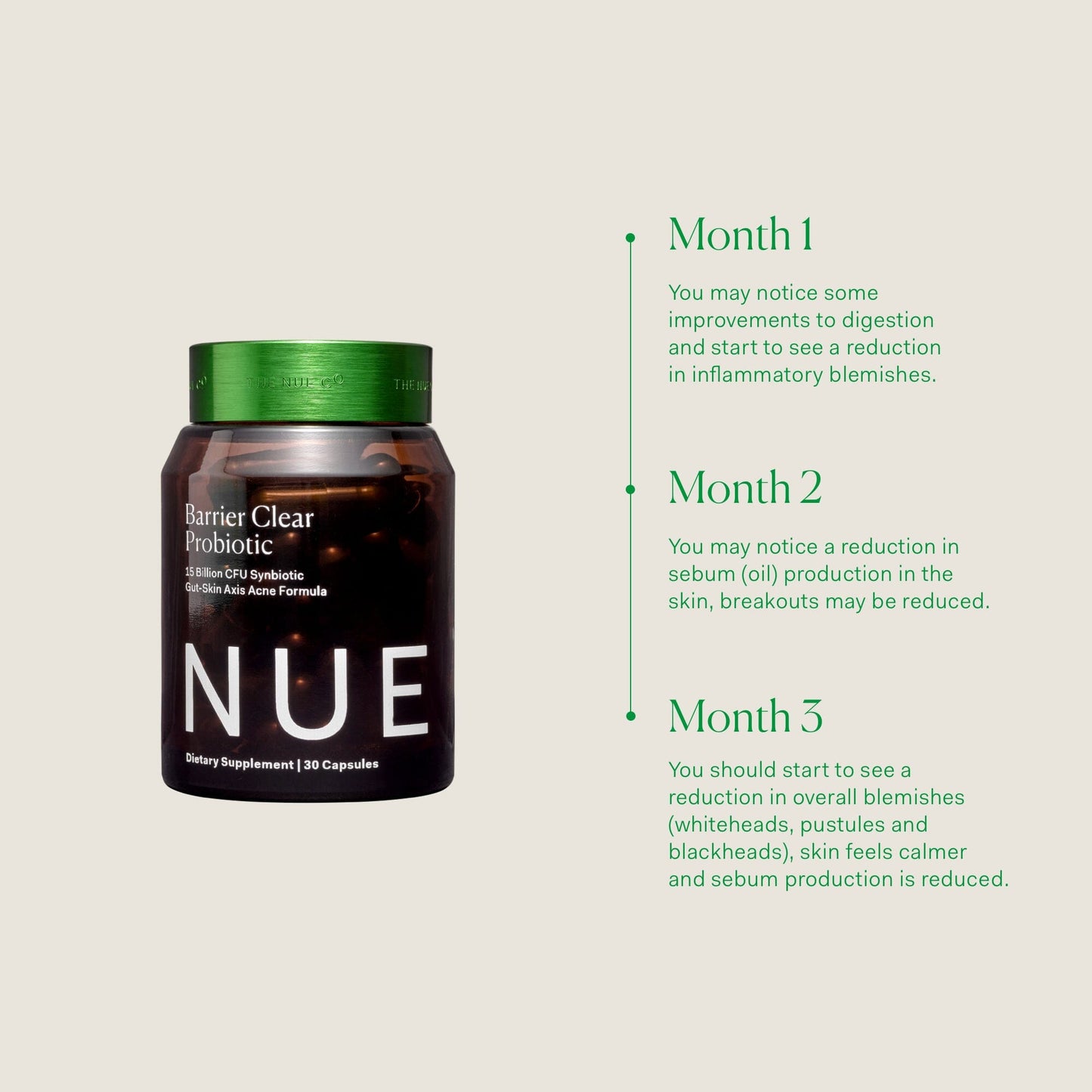 Barrier Clear Probiotic single The Nue Co.