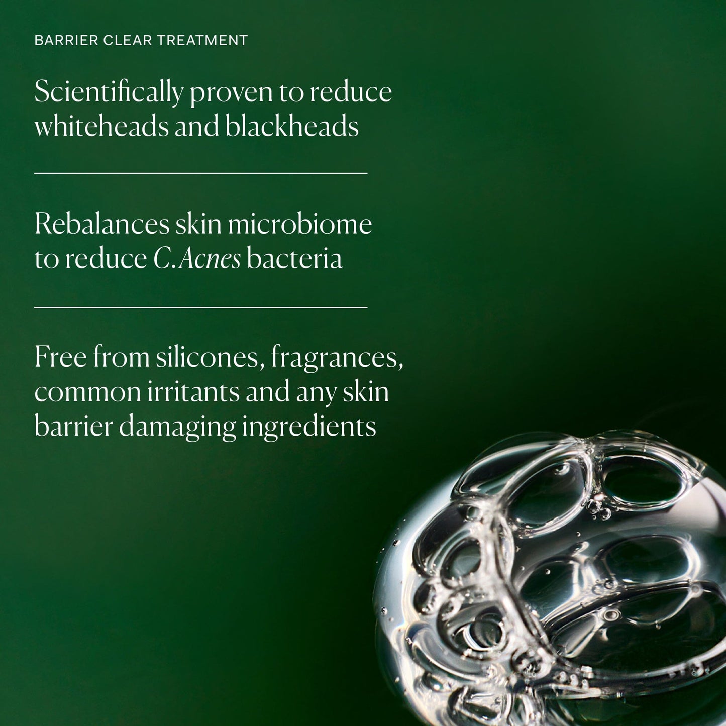 Barrier Clear Treatment single The Nue Co.