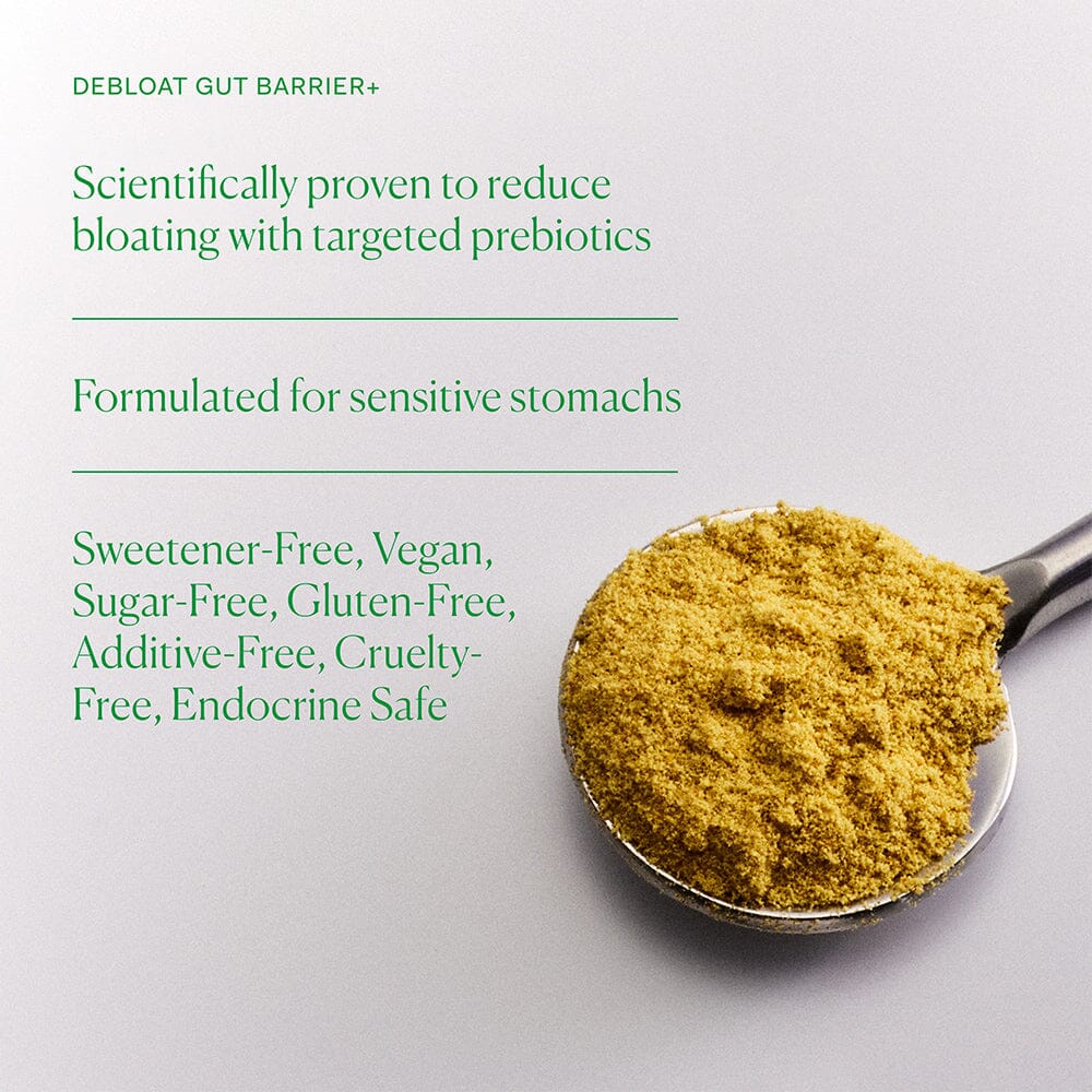 DEBLOAT GUT BARRIER+ single The Nue Co. 