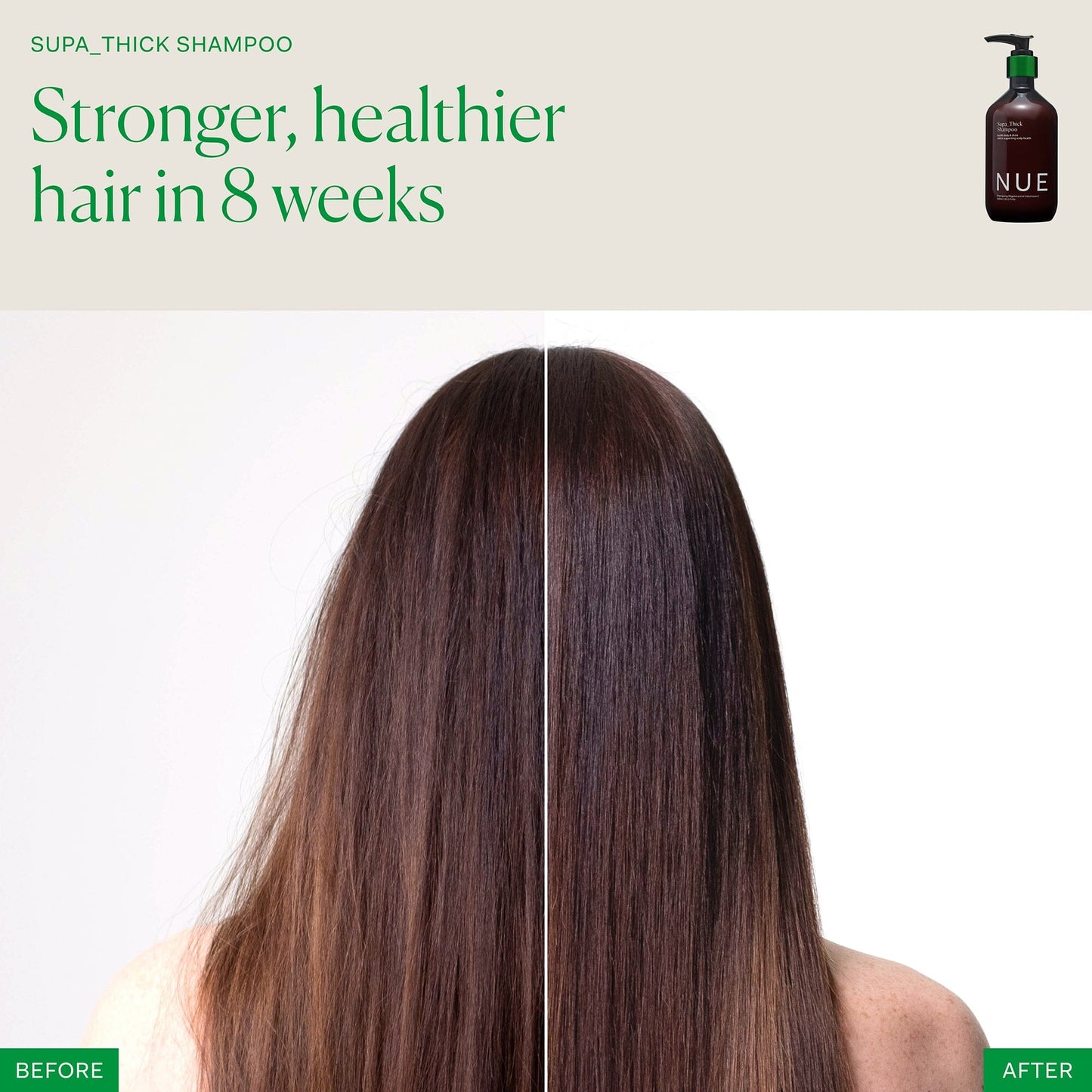 Supa Thick Shampoo single The Nue Co. UK 